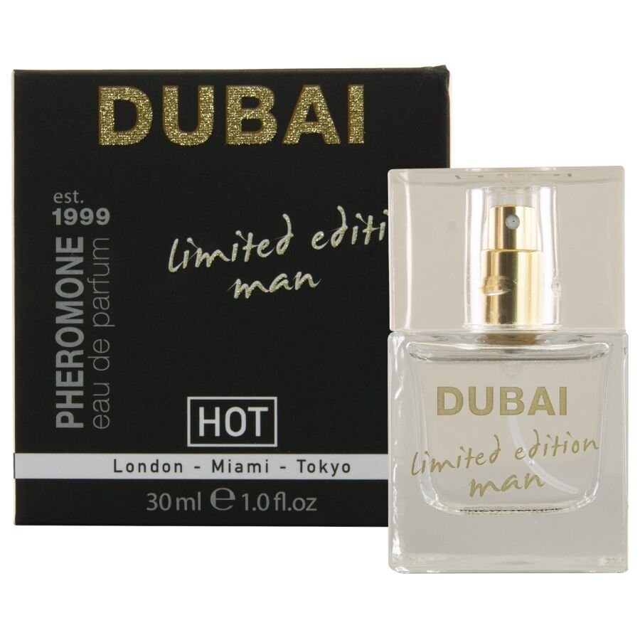 HOT - PHEROMONE PERFUME DUBAI EDICIÓN LIMITADA HOMBRE 30 ML - DROGUERÍA - El Arte del Placer
