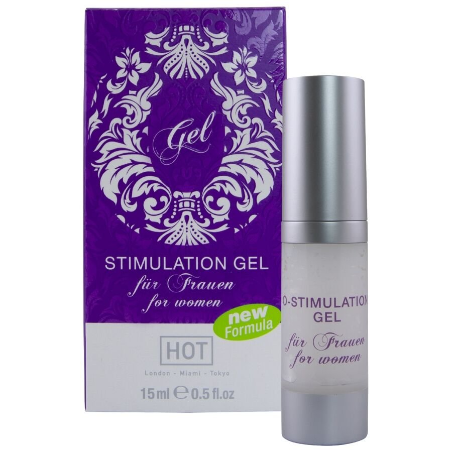 HOT - GEL O-STIMULATION PARA MUJER 15 ML - DROGUERÍA - El Arte del Placer