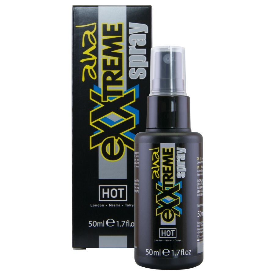 HOT - EXXTREME SPRAY ANAL 50 ML - Anal - Sprays o cremas relajantes - El Arte del Placer