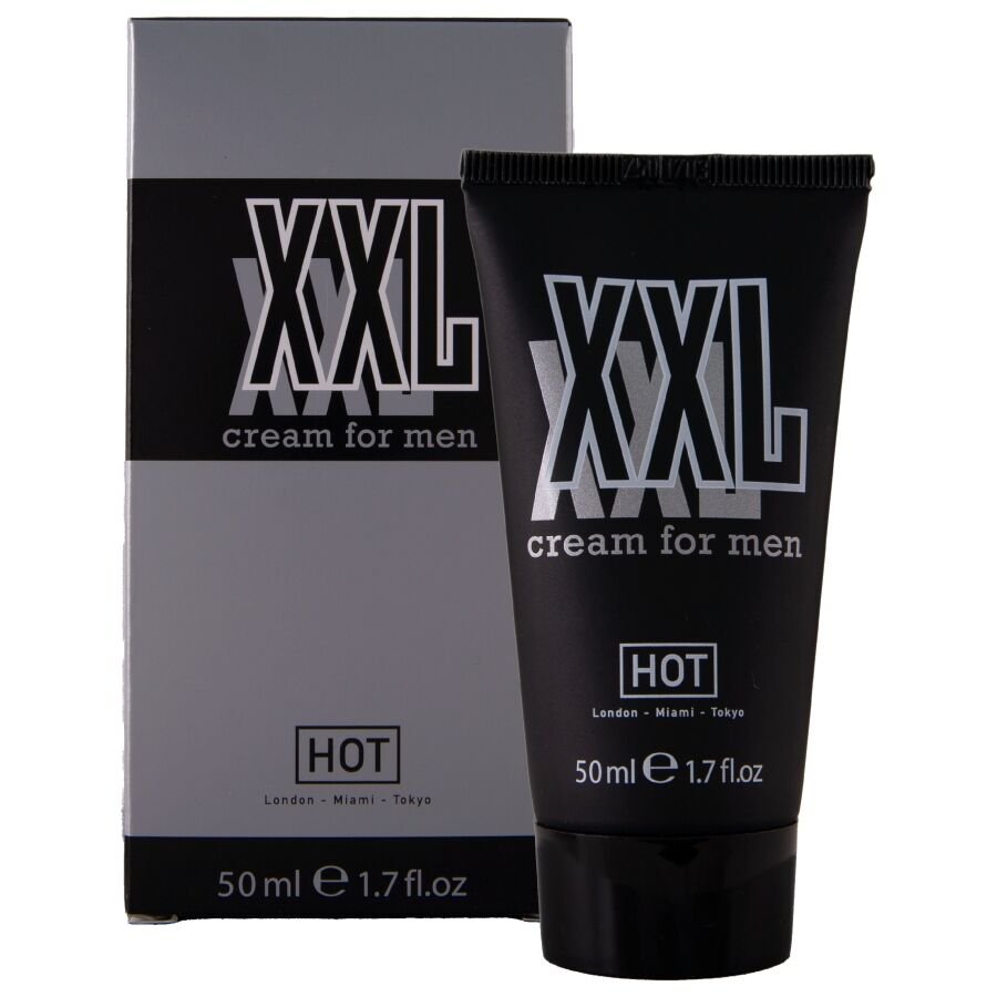 HOT - CREMA XXL PARA HOMBRE 50 ML - Aumento Erección - El Arte del Placer