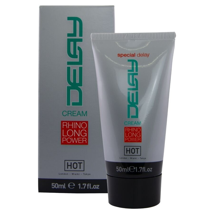 HOT - CREMA RETARDANTE 50 ML - DROGUERÍA - El Arte del Placer