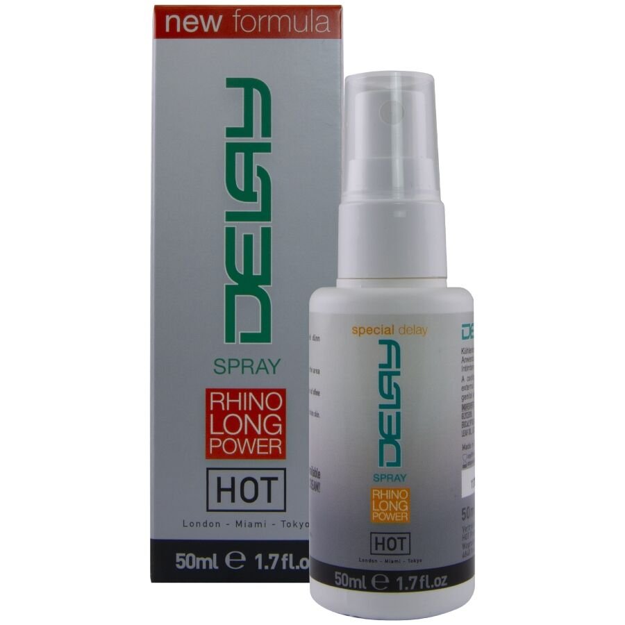 HOT - SPRAY RETARDANTE 50 ML - DROGUERÍA - El Arte del Placer