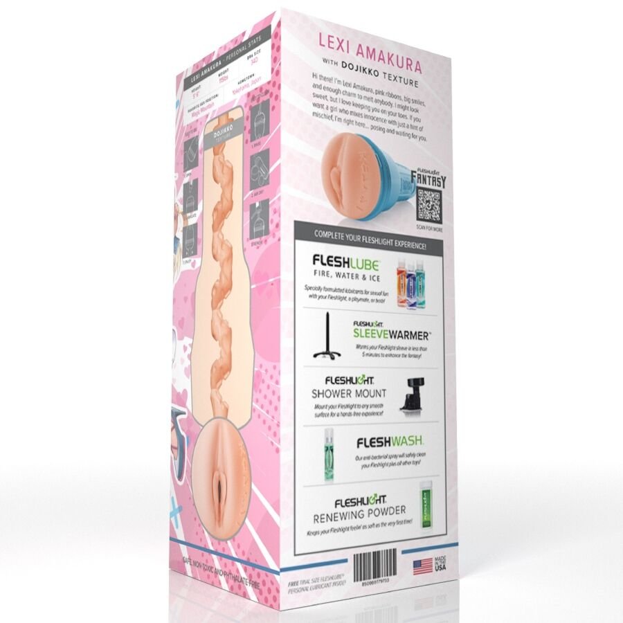 FLESHLIGHT FANTASY - LEXI AMAKURA VAGINA - JUGUETES BIENESTAR - El Arte del Placer