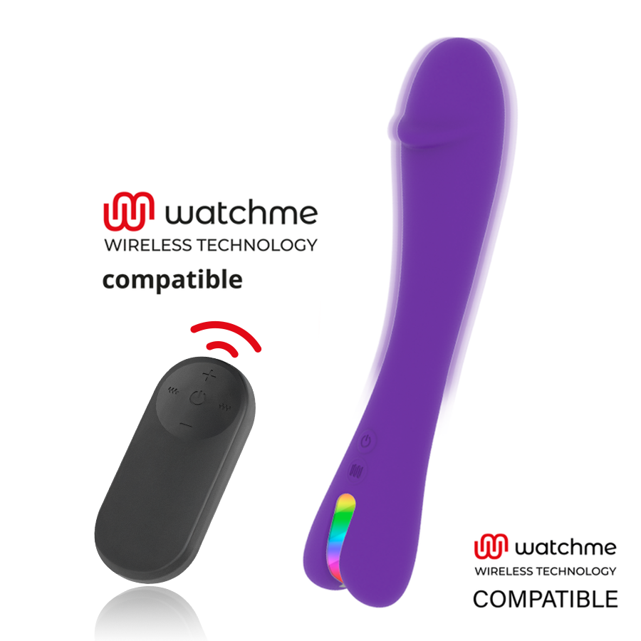 MR BOSS - ENZO VIBRADOR + MANDO CONTROL REMOTO WATCHME - JUGUETES BIENESTAR - El Arte del Placer