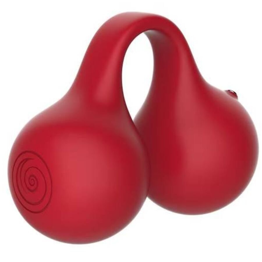 SNAIL VIBE - TWINN VIBRADOR DE DEDO CEREZA - Estimuladores - El Arte del Placer