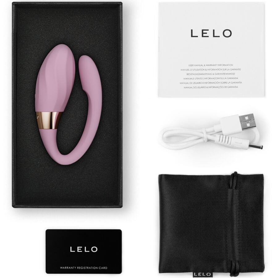LELO - TIANI TWIST VIBRADOR PARA PAREJAS ROSA - JUGUETES BIENESTAR - El Arte del Placer