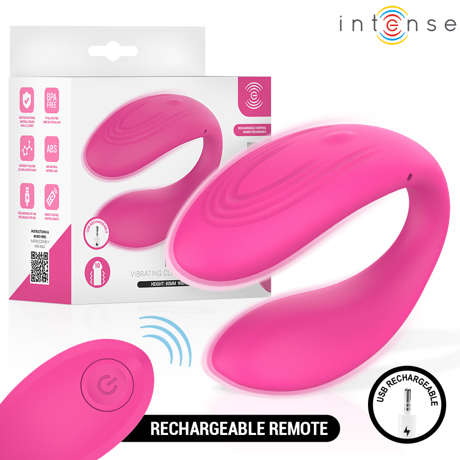 INTENSE – NORA ESTIMULADOR DE PINZA CON VIBRACIÓN - JUGUETES BIENESTAR - El Arte del Placer