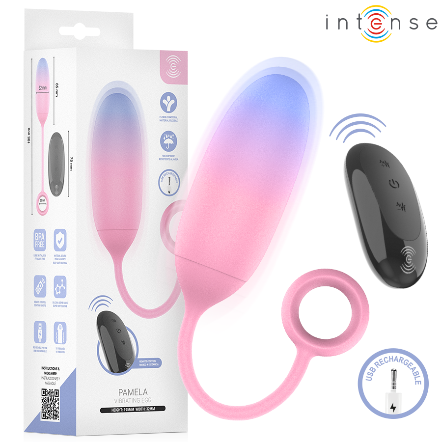 INTENSE - PAMELA VIBRADOR DE PUNTO G GRADIENTE - JUGUETES BIENESTAR - El Arte del Placer