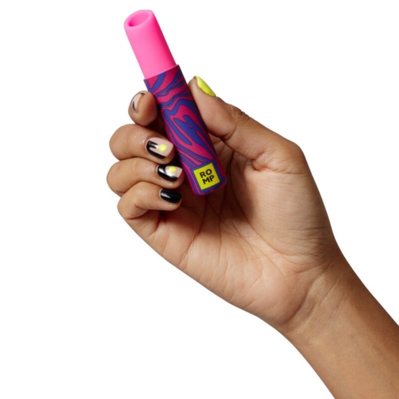 ROMP - LIPSTICK ESTIMULADOR DE CLÍTORIS PINTALABIOS 7 NIVELES - Estimuladores - El Arte del Placer
