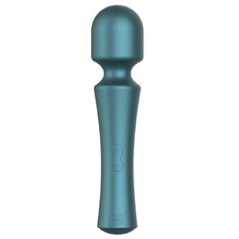ROMP - PRESTO MINI WAND VIBRADOR CABEZAL FLEXIBLE VERDE - JUGUETES BIENESTAR - El Arte del Placer