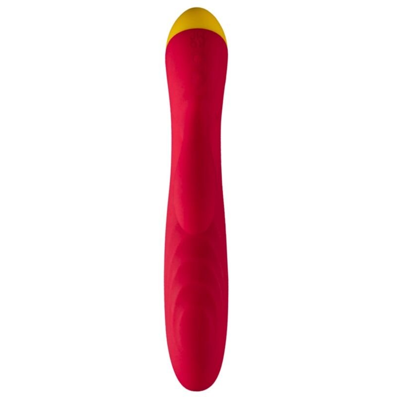 ROMP - JAZZ VIBRADOR RABBIT RECARGABLE ROJO - JUGUETES BIENESTAR - El Arte del Placer