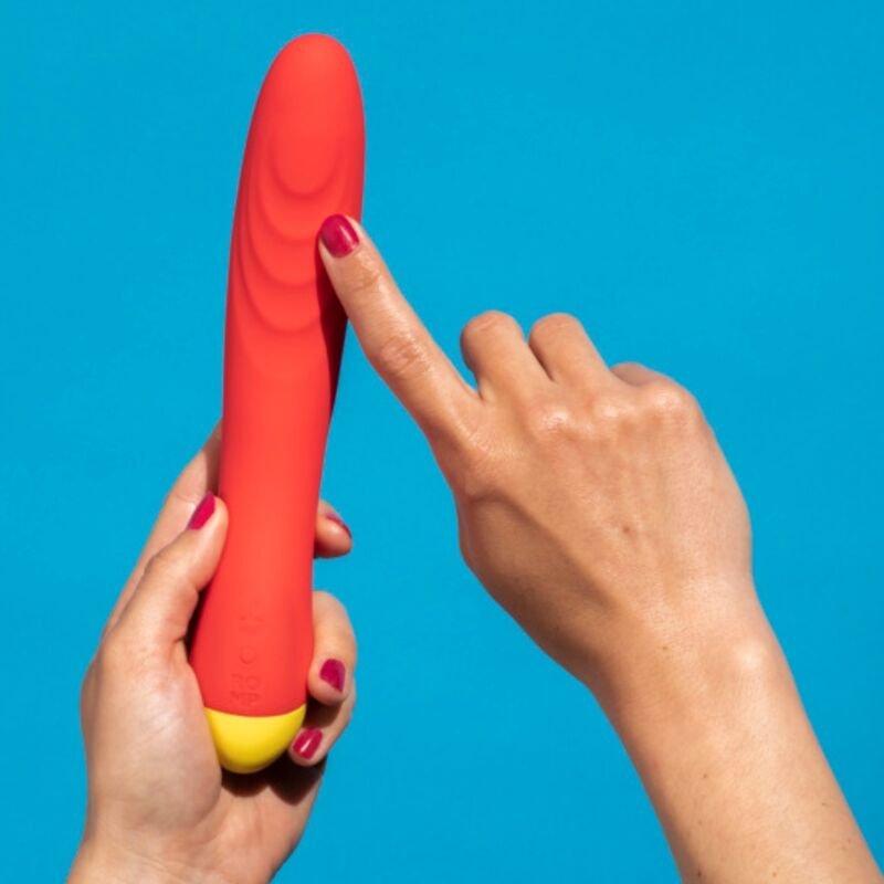 ROMP - HYPE VIBRADOR PUNTO G MULTIFUNCIÓN ROJO - JUGUETES BIENESTAR - El Arte del Placer