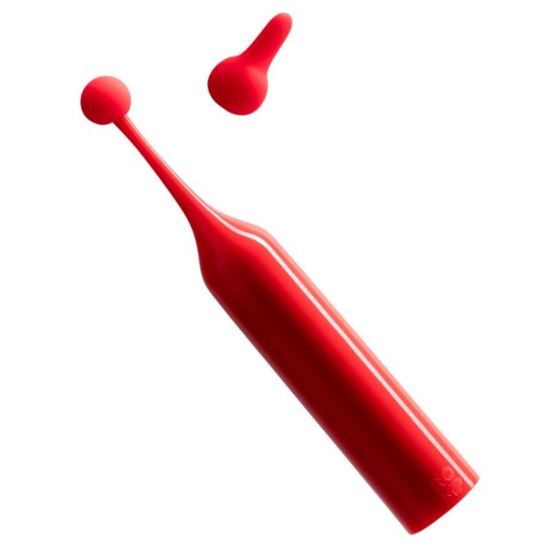 ROMP - POP ESTIMULADOR DE CLÍTORIS ALTA FRECUENCIA ROJO - JUGUETES BIENESTAR - El Arte del Placer