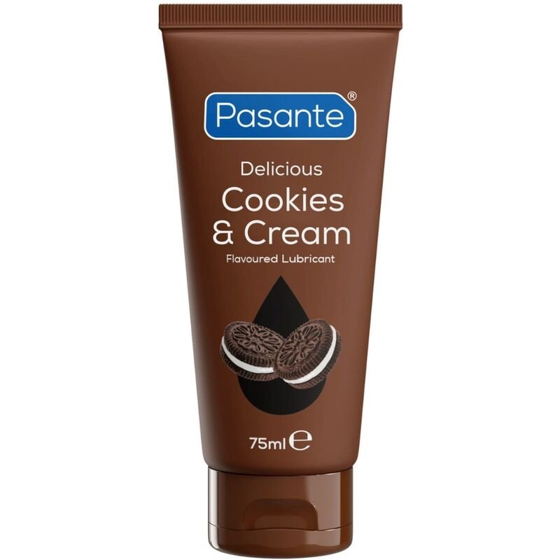 PASANTE - LUBRICANTE COOKIES & CREAM A BASE DE AGUA 75 ML - Con deliciosos Sabores - El Arte del Placer