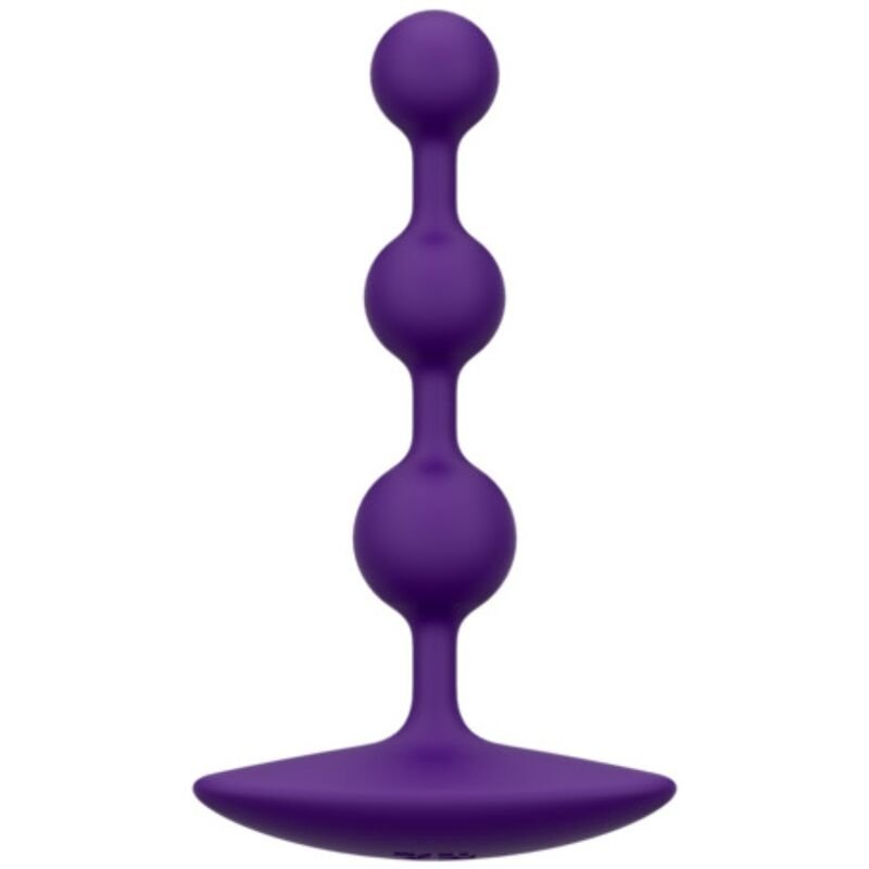 ROMP - AMP PURPLE BOLAS ANALES FLEXIBLES DE SILICONA 12,5 CM MORADO