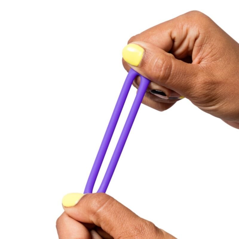 ROMP - REMIX TRIO SET DE 3 ANILLOS PARA PENE SILICONA MORADO - Accesorios para el pene - El Arte del Placer