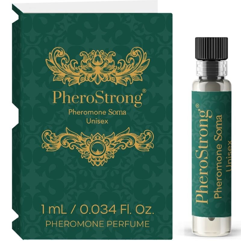 PHEROSTRONG - SOMA PERFUME CON FEROMONAS UNISEX 1 ML - DROGUERÍA - El Arte del Placer