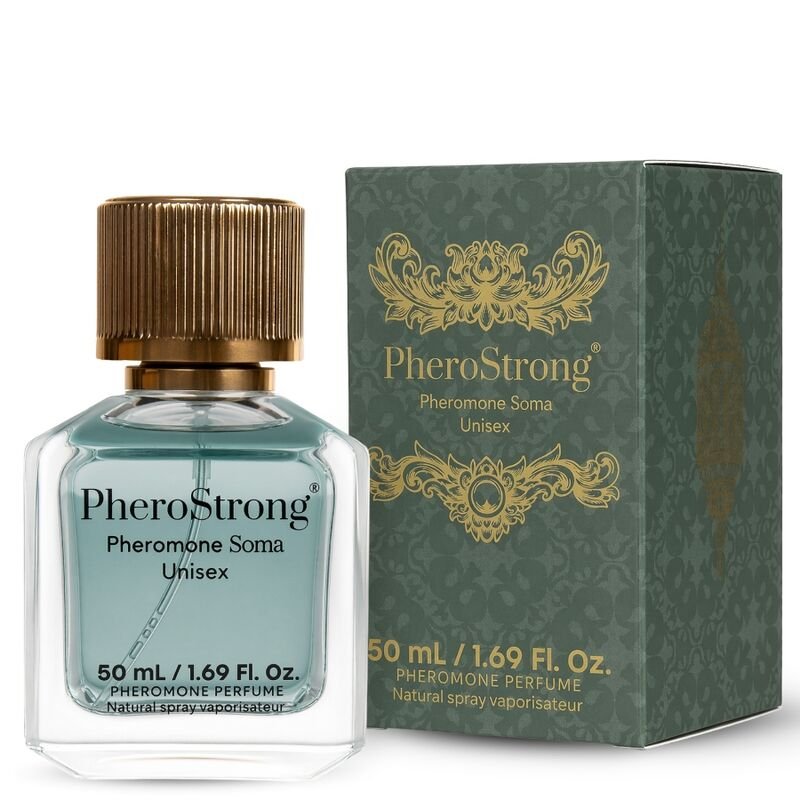PHEROSTRONG - SOMA PERFUME CON FEROMONAS UNISEX 50 ML - DROGUERÍA - El Arte del Placer