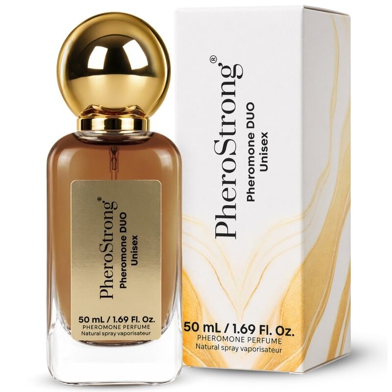 PHEROSTRONG - DUO PERFUME CON FEROMONAS UNISEX 50 ML - DROGUERÍA - El Arte del Placer