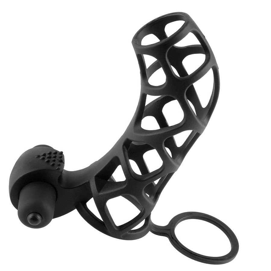 FANTASY X- TENSIONS - FUNDA PARA EL PENE DE SILICONA CON VIBRADOR - Accesorios para el pene - El Arte del Placer