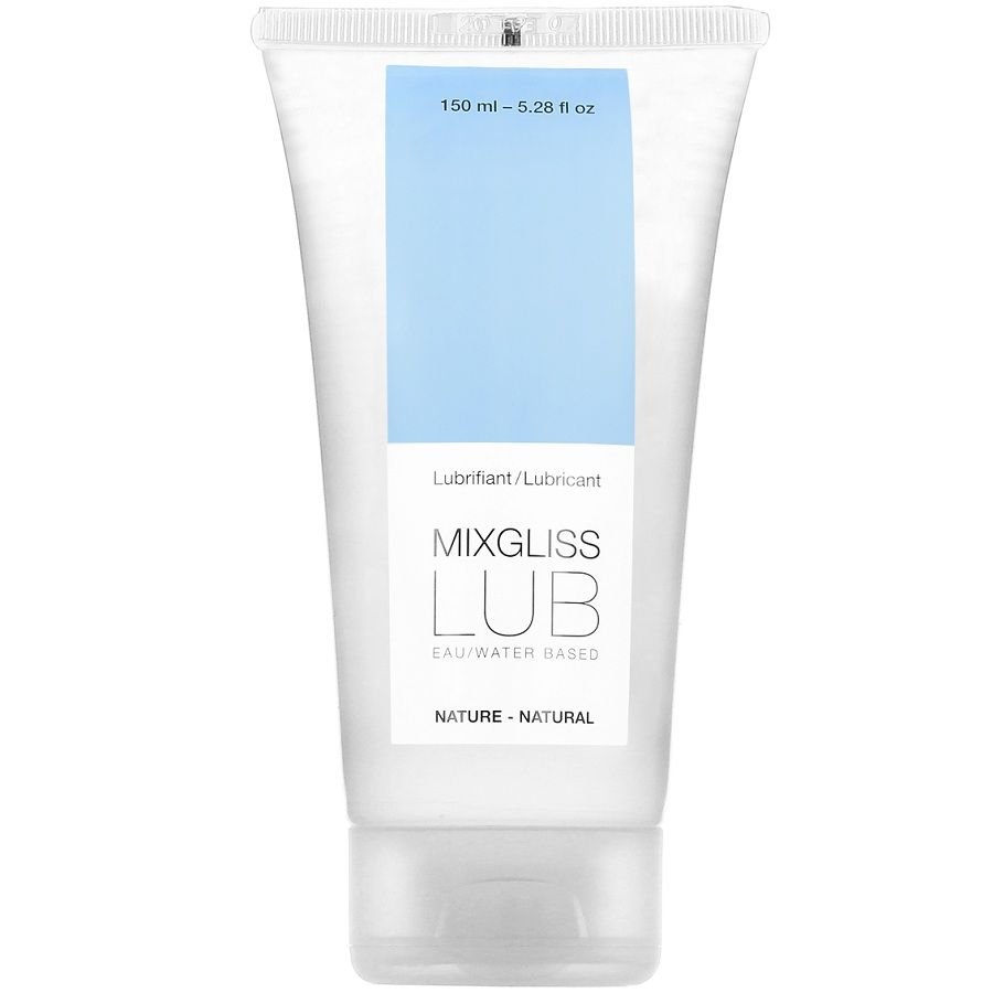 MIXGLISS - LUBRICANTE BASE DE AGUA NATURAL 150 ML - Base Agua - El Arte del Placer