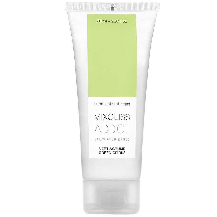 MIXGLISS - LUBRICANTE BASE AGUA SABOR A CÍTRICOS 70 ML - Con deliciosos Sabores - El Arte del Placer