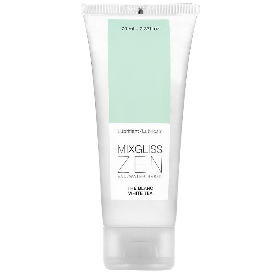 MIXGLISS - LUBRICANTE ZEN TÉ BLANCO 70ML - Con deliciosos Sabores - El Arte del Placer