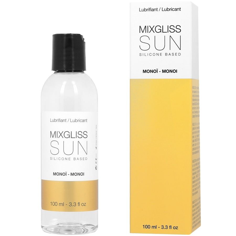 MIXGLISS - BASED LUBRICANTE BASE SILICONA ÁROMA MONOI 100ML - Base Silicona - El Arte del Placer