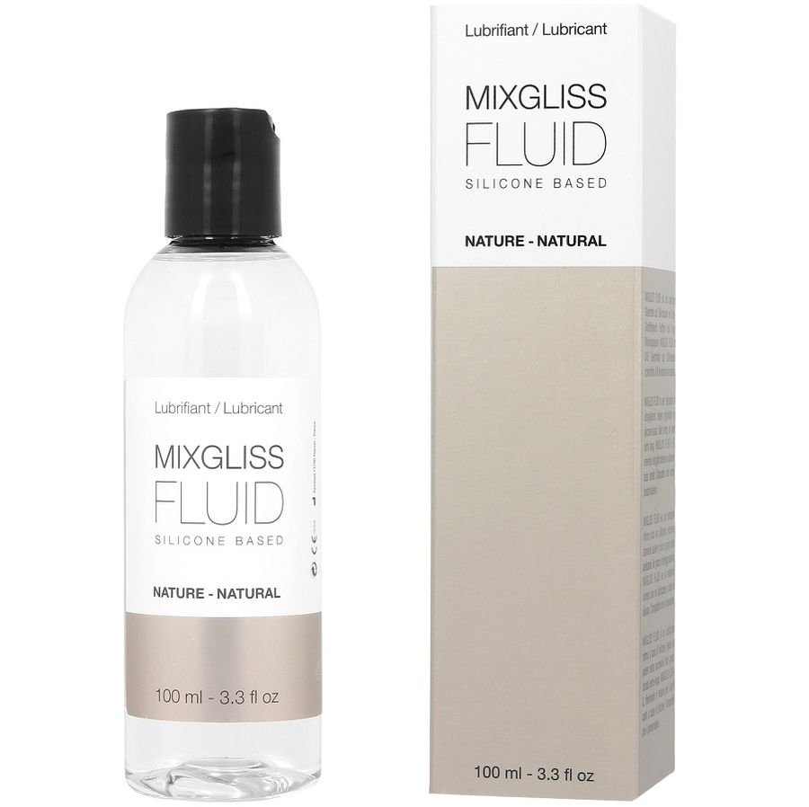 MIXGLISS - LUBRICANTE BASE SILICONA NATURAL 100ML - Base Silicona - El Arte del Placer