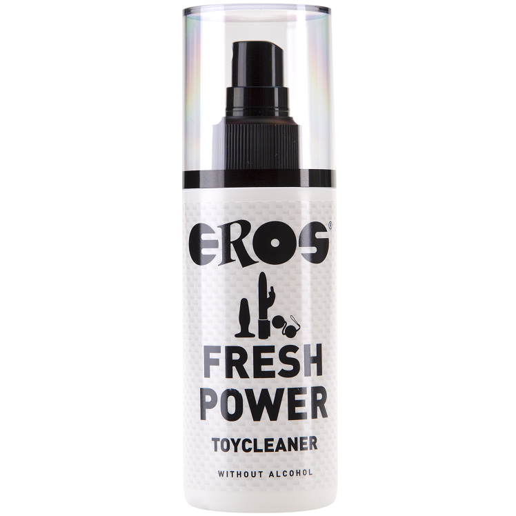 EROS POWER LINE - POWER LIMPIADOR JUGUETES SIN ALCOHOL - Desinfección y Mantenimiento - El Arte del Placer