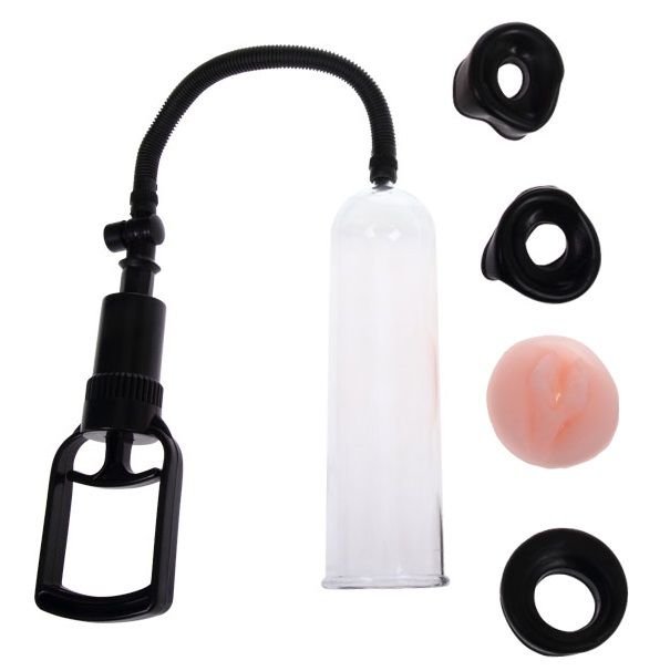 BAILE - PRECISION PUMP WITH ERECTION ENHANCER - Accesorios para el pene - El Arte del Placer