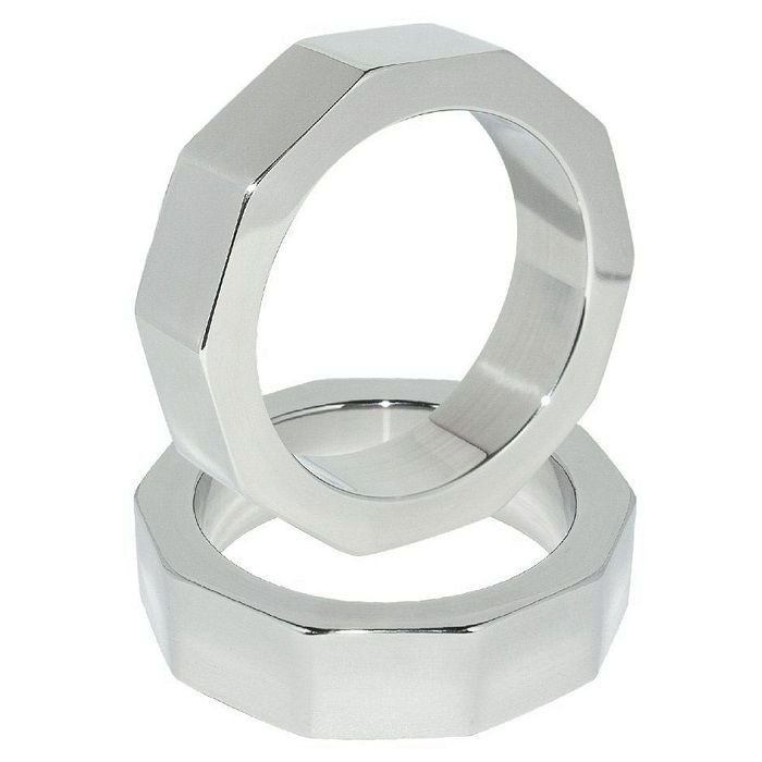 METAL HARD - ANILLO PENE Y TESTÍCULOS NUT 45 MM - Anillas pene metal BDSM - El Arte del Placer