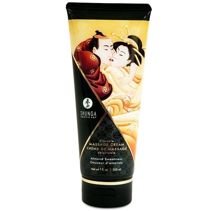 SHUNGA - CREMA MASAJE ALMENDRA DULCE 200 ML - Cremas de masaje - El Arte del Placer