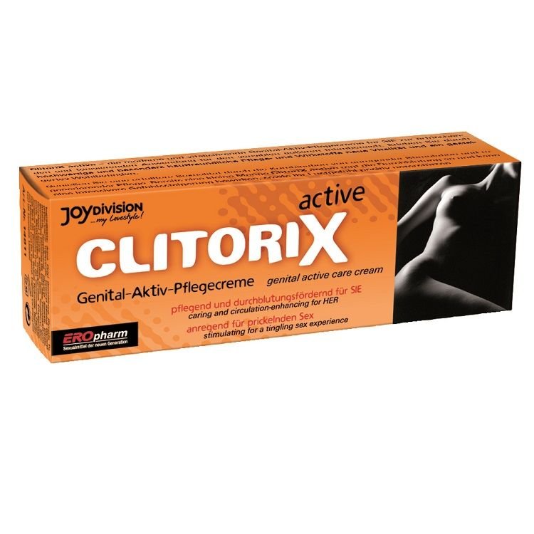 JOYDIVION EROPHARM - CLITORIX ACTIVE CREMA FEMENINA 40ML - DROGUERÍA - El Arte del Placer
