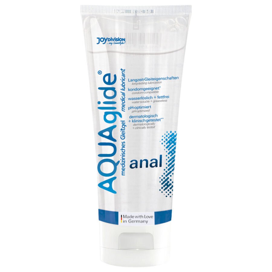 JOYDIVISION AQUAGLIDE - LUBRICANTE ANAL 100 ML - Base Agua - El Arte del Placer
