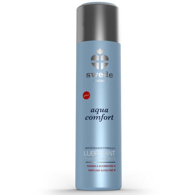 SWEDE - ORIGINAL LUBRICANTE AQUA COMFORT 60 ML - Base Agua - El Arte del Placer