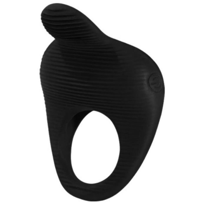 PRETTY LOVE - THIMBLE ANILLO VIBRADOR NEGRO - Accesorios para el pene - El Arte del Placer
