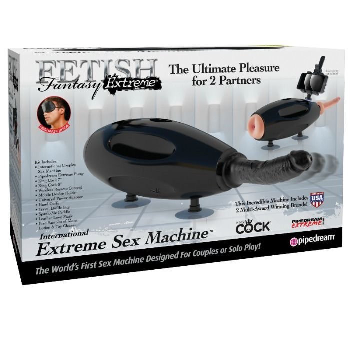 FETISH FANTASY EXTREME - MAQUINA SEXUAL INTERNACIONAL - JUGUETES BIENESTAR - El Arte del Placer