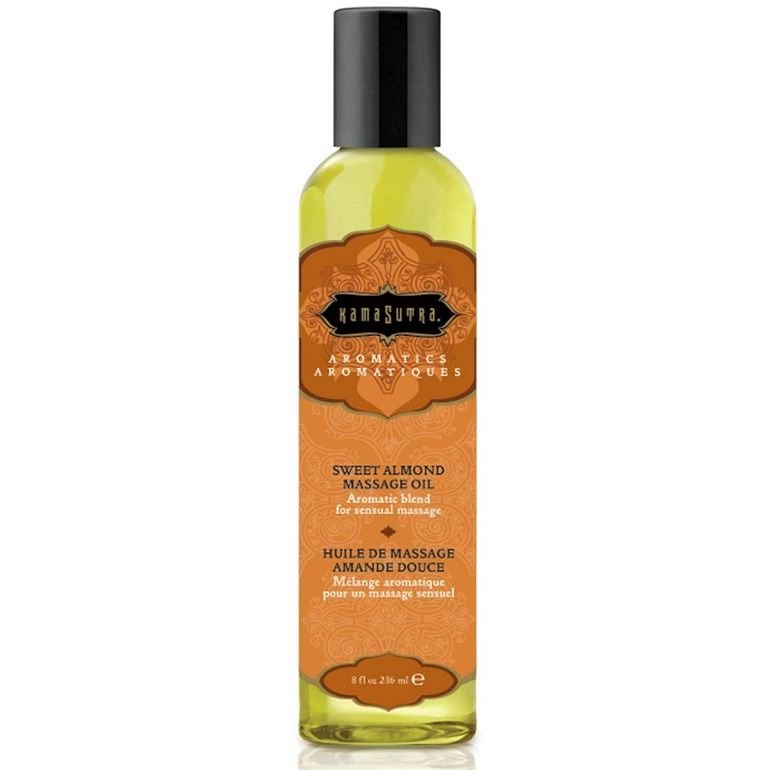 KAMASUTRA - ACEITE DE MASAJE ALMENDRA DULCE 236ML - Aceites con Sabores - El Arte del Placer