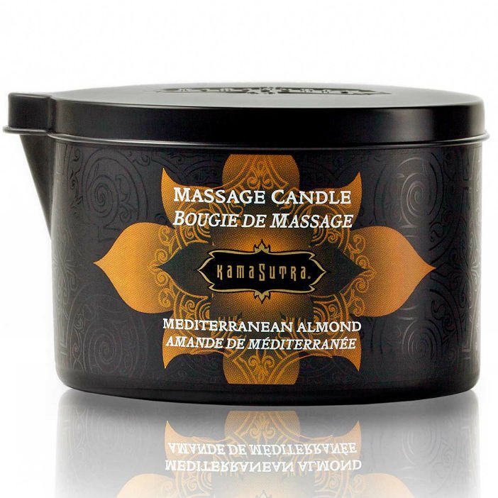 KAMASUTRA - VELA DE MASAJE ALMENDRA MEDITERRANEA 170GR - DROGUERÍA - El Arte del Placer