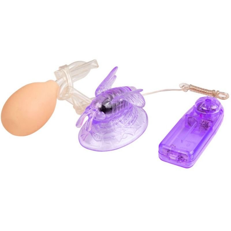 BAILE - MARIPOSA VIBRADORA ESTIMULACION CLITORIS LILA - Estimuladores - El Arte del Placer