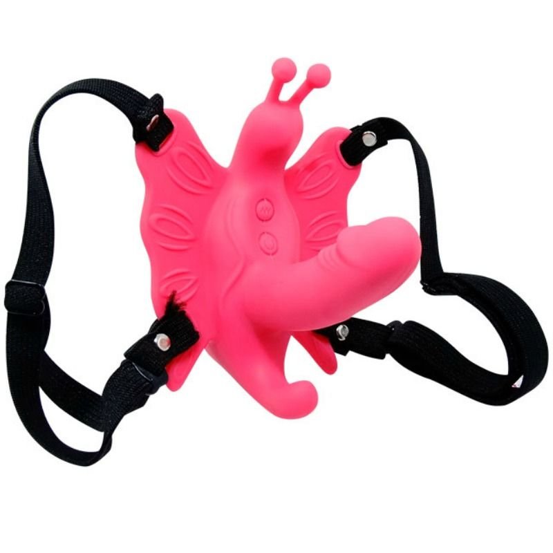 BAILE - ULTRA PASSIONATE ARNÉS MARIPOSA VIBRADOR - Arneses - El Arte del Placer