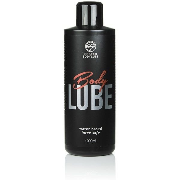 COBECO - BODYLUBE BODY LUBE LUBRICANTE BASE AGUA LATEX SAFE 1000 ML - Base Agua - El Arte del Placer