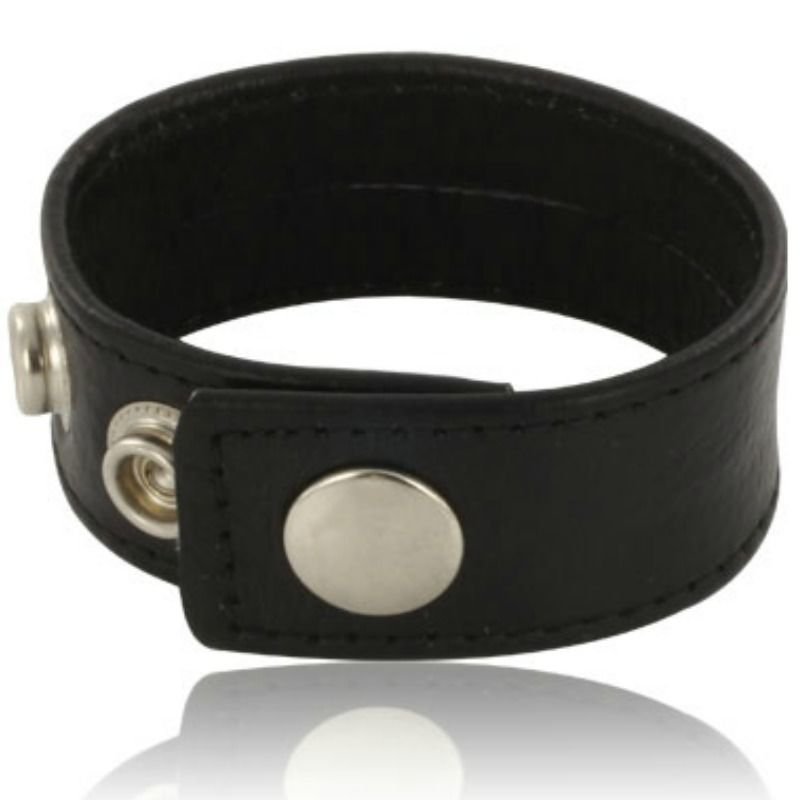 LEATHER BODY - CORREA CUERO AJUSTABLE PARA PENE NEGRO - Accesorios para el pene - El Arte del Placer