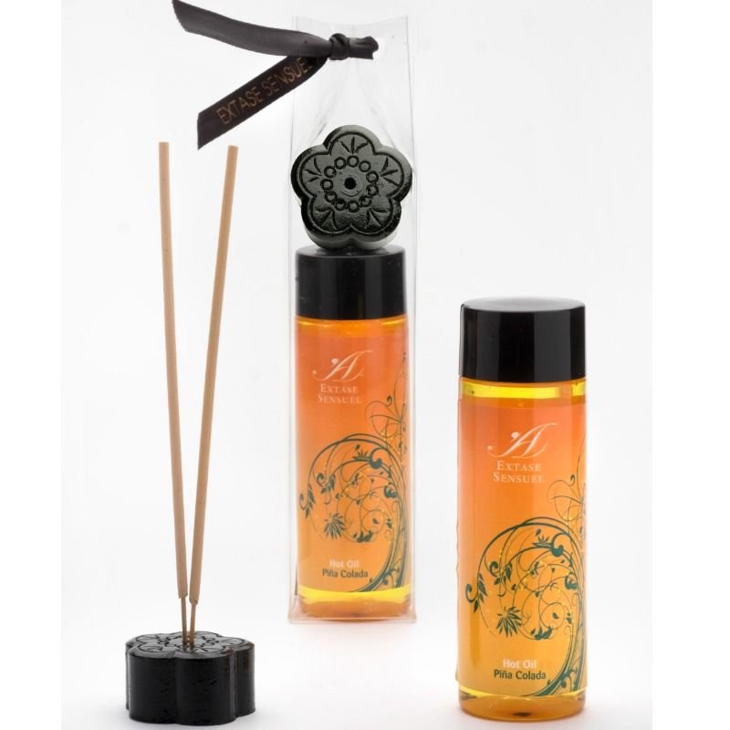 EXTASE SENSUAL - ACEITE ESTIMULANTE CALOR PIÑA COLADA 100 ML - Con efecto calor - El Arte del Placer