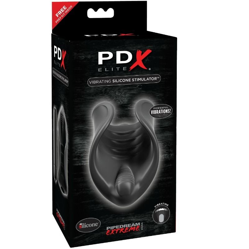 PDX ELITE - ESTIMULADOR PARA PENE CON VIBRACIÓN - JUGUETES BIENESTAR - El Arte del Placer