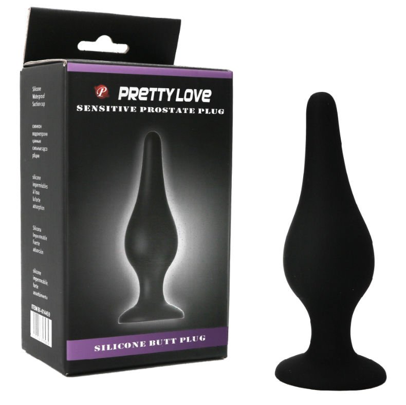 PRETTY LOVE - PLUG ERGONOMICO SILICONA 14 CM - Anal - El Arte del Placer