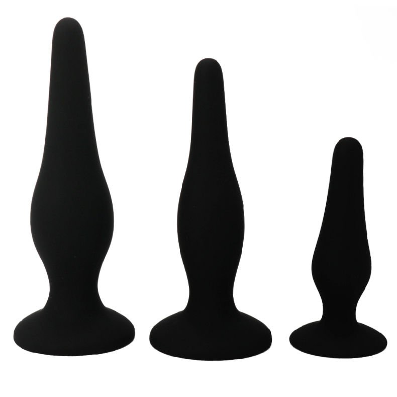 PRETTY LOVE - KIT INICIACION ANAL PLUGS SILICONA - JUGUETES BIENESTAR - El Arte del Placer
