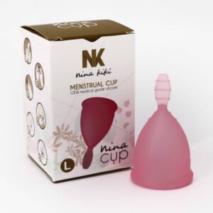 NINA KIKÍ – COPA MENSTRUAL TALLA 6 + 1 GRATIS - Copas vaginales - El Arte del Placer