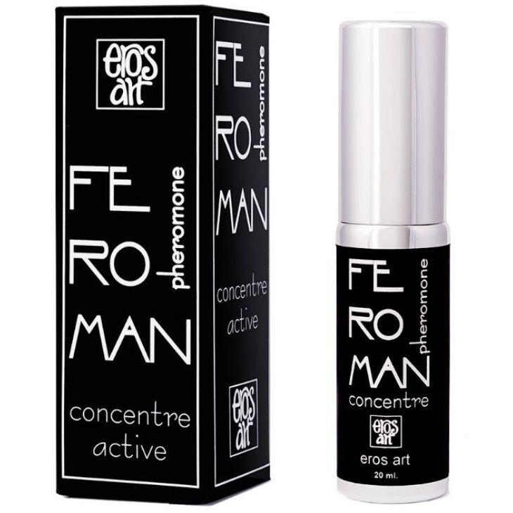 EROS-ART - FEROMAN PERFUME FEROMONAS CONCENTRADO 20 ML - DROGUERÍA - El Arte del Placer